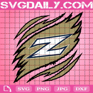Akron Zips Claws Svg, Football Svg, Football Team Svg, NCAAF Svg, NCAAF Logo Svg, Sport Svg, Instant Download