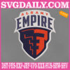 Albany Empire Logo Embroidery Files, Albany Empire Embroidery Machine, Arena Football League Embroidery Design Instant Download
