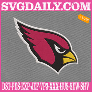Arizona Cardinals Embroidery Files, Sport Team Embroidery Machine, NFL Embroidery Design, Embroidery Design Instant Download