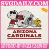 Arizona Cardinals Snoopy Embroidery Files, Arizona Cardinals Embroidery Machine, NFL Sport Embroidery Design Instant Download