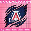 Arizona Wildcats Claws Svg, Football Svg, Football Team Svg, NCAAF Svg, NCAAF Logo Svg, Sport Svg, Instant Download