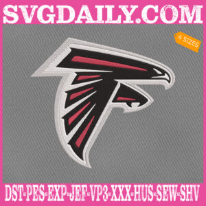 Atlanta Falcons Embroidery Files, Sport Team Embroidery Machine, NFL Embroidery Design, Embroidery Design Instant Download
