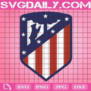 Atlético Madrid Femenino Svg, Atlético Madrid Logo Svg, UEFA Europa League Svg, Football Svg, Football Club Svg, Instant Download