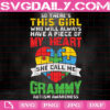 Autism So There’s This Girl Who Will Always Have A Piece Of My Heart She Calls Me Grammy Svg, Autism Svg, Autism Awareness Svg, Instant Download