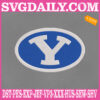 BYU Cougars Embroidery Machine, Football Team Embroidery Files, NCAAF Embroidery Design, Embroidery Design Instant Download
