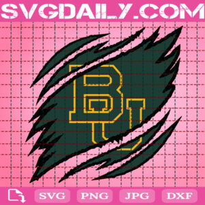 Baylor Bears Claws Svg, Football Svg, Football Team Svg, NCAAF Svg, NCAAF Logo Svg, Sport Svg, Instant Download