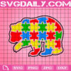 Bear Autism Puzzle Svg, Autism Bear Svg, Autism Svg, Autism Awareness Svg, Puzzle Piece Svg, Autism Month Svg, Svg Png Dxf Eps Download Files