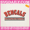 Bengals Embroidery Files, Cincinnati Bengals Embroidery Machine, Bengals Vs. Rams Embroidery Design Instant Download
