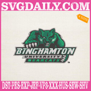 Binghamton Bearcats Embroidery Machine, Basketball Team Embroidery Files, NCAAM Embroidery Design, Embroidery Design Instant Download