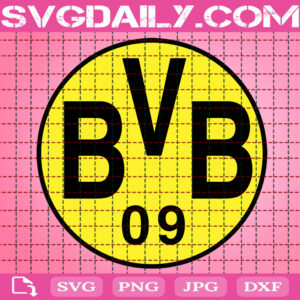 Borussia Dortmund Logo Svg, Dortmund FC Svg, Football Club Svg, Bundesliga Svg, Football Svg, German Football League Svg, Instant Download