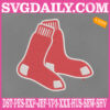 Boston Red Sox Logo Embroidery Machine, Baseball Logo Embroidery Files, MLB Sport Embroidery Design, Embroidery Design Instant Download