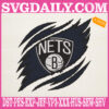 Brooklyn Nets Embroidery Design, Nets Embroidery Design, Basketball Embroidery Design, NBA Embroidery Design, Sport Embroidery Design