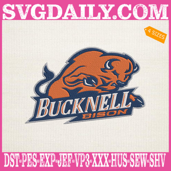 Bucknell Bison Embroidery Machine, Basketball Team Embroidery Files, NCAAM Embroidery Design, Embroidery Design Instant Download