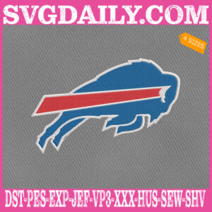 Buffalo Bills Embroidery Files, Sport Team Embroidery Machine, NFL Embroidery Design, Embroidery Design Instant Download