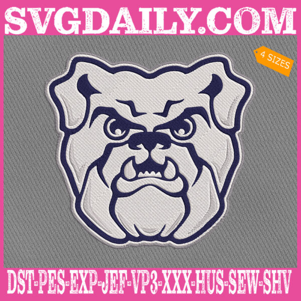Butler Bulldogs Embroidery Machine, Basketball Team Embroidery Files, NCAAM Embroidery Design, Embroidery Design Instant Download