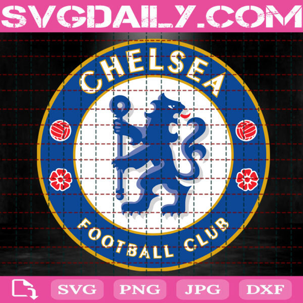 Chelsea Football Club Logo Svg, Chelsea FC Svg, England Football Club Svg, Premier League Svg, Football Club Svg, Instant Download