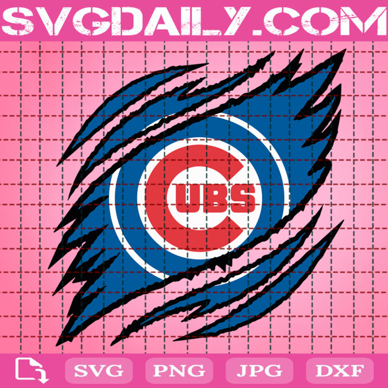 Chicago Cubs Svg, Cubs Baseball Svg, Cubs MLB Svg, Baseball Svg, MLB Svg, MLB Logo Svg, Sport