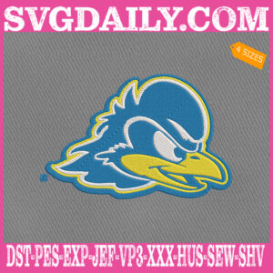 Delaware Fightin' Blue Hens Embroidery Machine, Basketball Team Embroidery Files, NCAAM Embroidery Design, Embroidery Design Instant Download