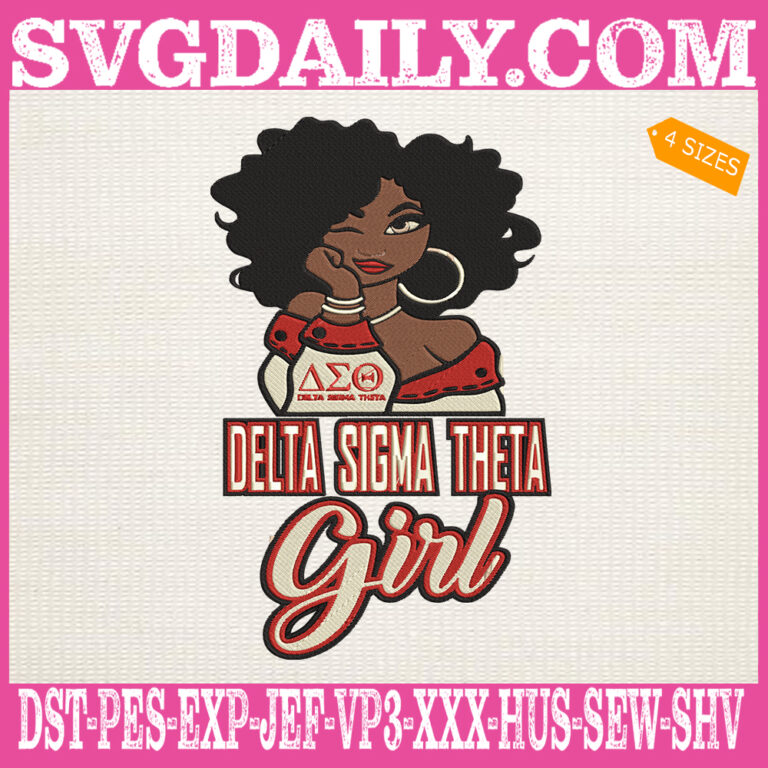 Delta Sigma Theta Fortitude Embroidery Files, Delta Sigma Theta 1913 ...