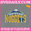 Denver Nuggets Embroidery Machine, Basketball Team Embroidery Files, NBA Embroidery Design, Embroidery Design Instant Download