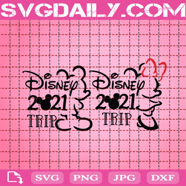 Disney 2021 Trip Bundle Mickey Mouse Svg, Disneyland Svg, Mickey Mouse Svg, Disney Svg, Svg Png Dxf Eps AI Instant Download