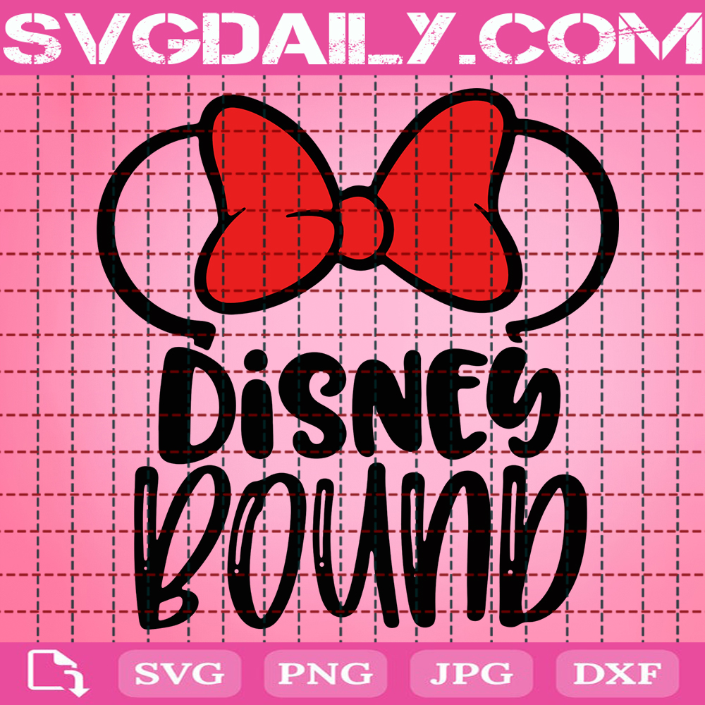 Disney Bound Svg Minnie Disney Bound Svg Disney Trip Svg Disney Vacation Svg Disney Svg Svg Png Dxf Eps AI Instant Download