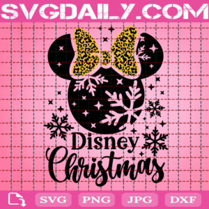 Disney Christmas Svg, Minnie Leopard Svg, Christmas Trip Svg, Minnie Mickey Svg, Disney Svg, Svg Png Dxf Eps AI Instant Download