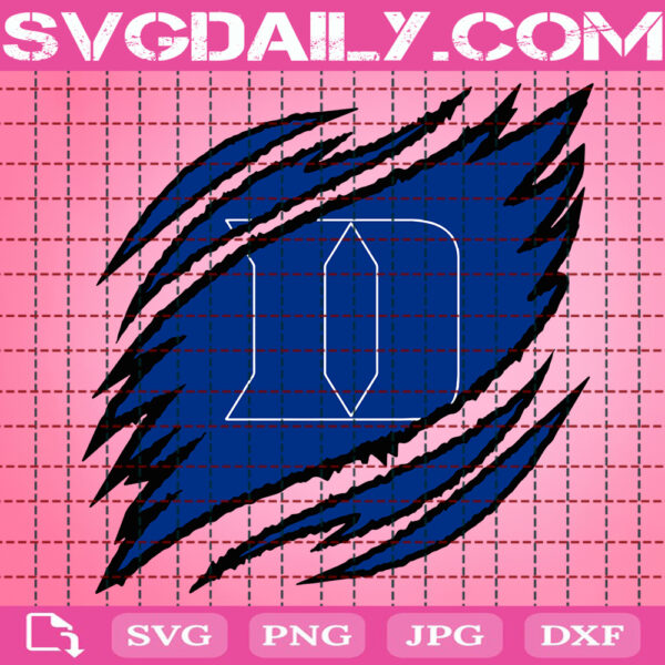 Duke Blue Devils Claws Svg, Football Svg, Football Team Svg, NCAAF Svg, NCAAF Logo Svg, Sport Svg, Instant Download