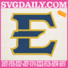 East Tennessee State Buccaneers Embroidery Machine, Basketball Team Embroidery Files, NCAAM Embroidery Design, Embroidery Design Instant Download