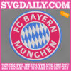 FC Bayern München Embroidery Design, Bayern Embroidery Design, Bundesliga Embroidery Design, UEFA Champions League Embroidery Design, Embroidery Design