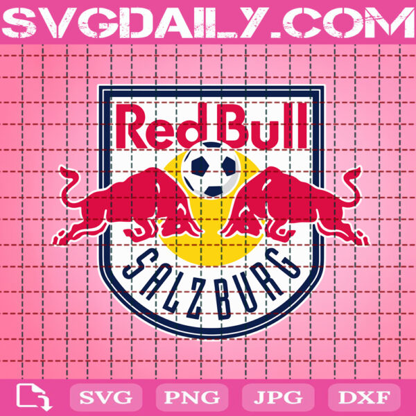 FC Red Bull Logo Svg, Red Bull Salzburg Svg, UEFA Europa League Svg, Austrian Football League Svg, Bundesliga Svg, Football Club Svg, Instant Download