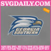 Georgia Southern Eagles Embroidery Machine, Football Team Embroidery Files, NCAAF Embroidery Design, Embroidery Design Instant Download