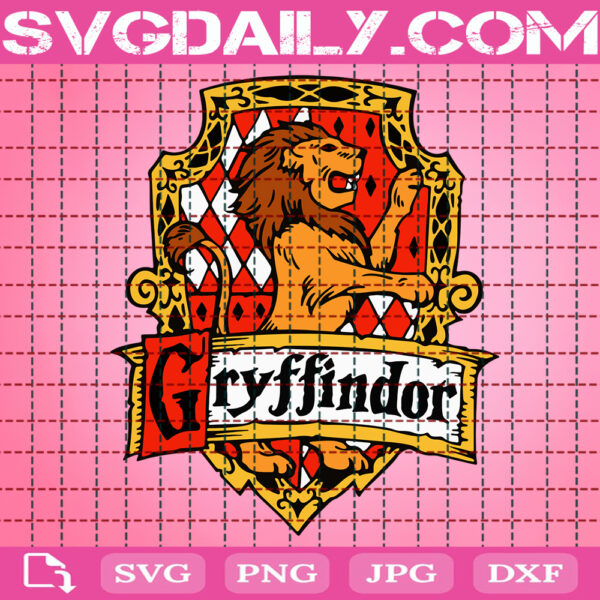 Gryffindor Svg, Trending Svg, Harry Potter Svg, Hogwarts Svg, Gryffindor Logo Svg, Lion Svg, Harry Potter Lover Svg, Instant Download