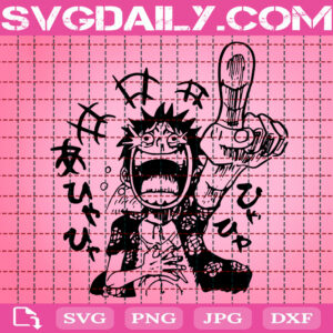 Ha Ha Ha Luffy Svg, Luffy One Piece Svg, Luffy Svg, One Piece Anime Svg, One Piece Svg, Anime Svg, Instant Download