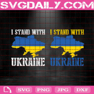 I Stand With Ukraine Svg, Support Ukrainian Svg, Stand With Ukraine Svg, Stop War Svg, World Peace Svg, Anti War Svg, Download Files