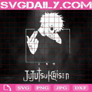 Jujutsu Kaisen Svg, Satoru Gojo Svg, Anime Svg, Manga Svg, Anime Manga Svg, Japanese Anime Svg, Instant Download
