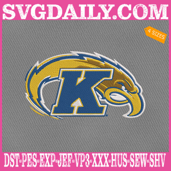 Kent State Golden Flashes Embroidery Machine, Football Team Embroidery Files, NCAAF Embroidery Design, Embroidery Design Instant Download