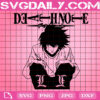 L Lawliet Svg, L Death Note Svg, Death Note Svg, Anime Svg, Anime Manga Svg, Svg Png Dxf Eps Instant Download