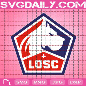 LOSC Lille Logo Svg, Ligue Svg, LOSC Lille Svg, LOSC Lille Football Club Svg, Football Club Svg, Sport Logo Svg, Instant Download