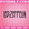 Led Zeppelin Band Logo Svg, Led Zeppelin Svg, Rock Band Svg, Rock Band Logo Svg, Music Band Svg, Download Files