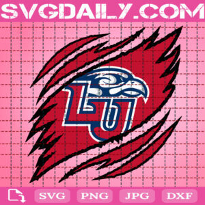 Liberty Flames Claws Svg, Football Svg, Football Team Svg, NCAAF Svg, NCAAF Logo Svg, Sport Svg, Instant Download
