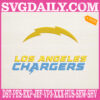 Los Angeles Chargers Embroidery Files, Chargers NFL Embroidery Machine, Chargers Football Embroidery Design Instant Download