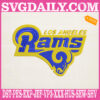 Los Angeles Rams NFC West Champions Embroidery Files, Los Angeles Rams Embroidery Machine, NFL Football Embroidery Design Instant Download