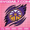Los Angeles Sparks Claws Svg, Los Angeles Sparks Logo Svg, Women's Basketball Svg, WNBA Svg, Basketball Svg, Basketball Team Svg, Sport Svg, Instant Download