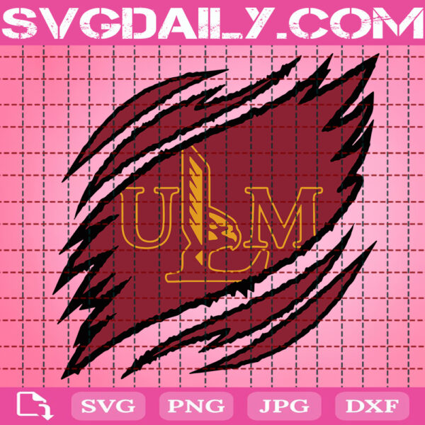 Louisiana-Monroe Warhawks Claws Svg, Football Svg, Football Team Svg, NCAAF Svg, NCAAF Logo Svg, Sport Svg, Instant Download