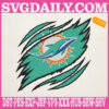 Miami Dolphins Embroidery Design, Dolphins Embroidery Design, Football Embroidery Design, NFL Embroidery Design, Embroidery Design