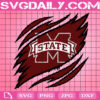 Mississippi State Bulldogs Claws Svg, Football Svg, Football Team Svg, NCAAF Svg, NCAAF Logo Svg, Sport Svg, Instant Download