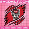 NC State Wolfpack Claws Svg, Football Svg, Football Team Svg, NCAAF Svg, NCAAF Logo Svg, Sport Svg, Instant Download