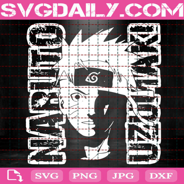 Naruto Uzumaki Svg, Naruto Svg, Anime Cartoon Svg, Anime Svg, Anime Japanese Svg, Svg Png Dxf Eps Instant Download