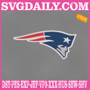New England Patriots Embroidery Files, Sport Team Embroidery Machine, NFL Embroidery Design, Embroidery Design Instant Download